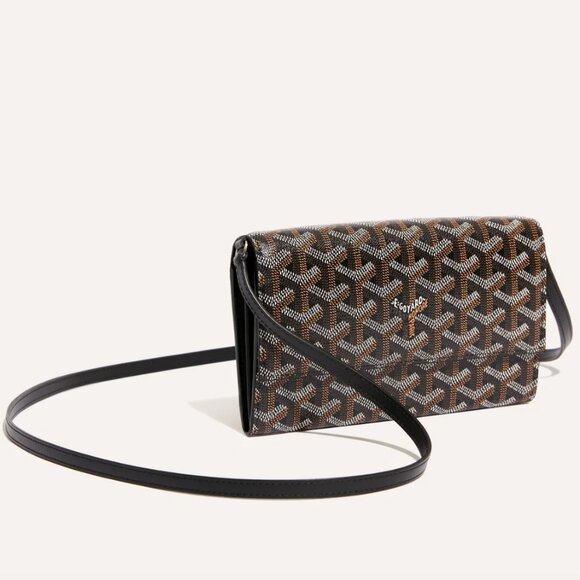 Goyard Handbags - NWT🖤GOYARD🖤Varenne Continental Goyardine Canvas Calfskin Crossbody Bag